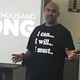 Sgt. Willie Davis speaks to a group (OK Program of Little Rock via Facebook)